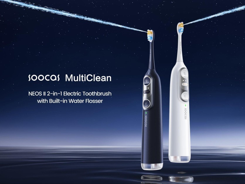 NEOS II 2-in-1 Electric Toothbrush with Built-in Water Flosser
