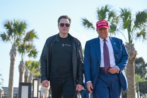 Trump, Musk Tag-Team at SpaceX Launch, Remain Inseparable 