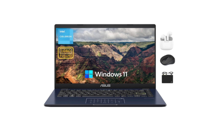 ASUS 14” FHD Portable Go Laptop 2024 Flagship - Vivobook 